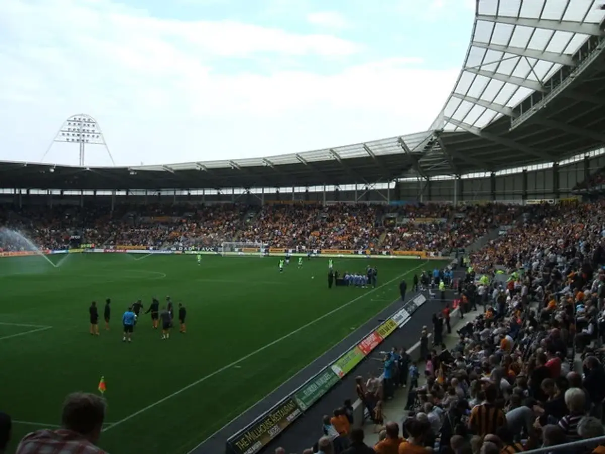 The MKM Stadium, Hull Citys hemmaarena